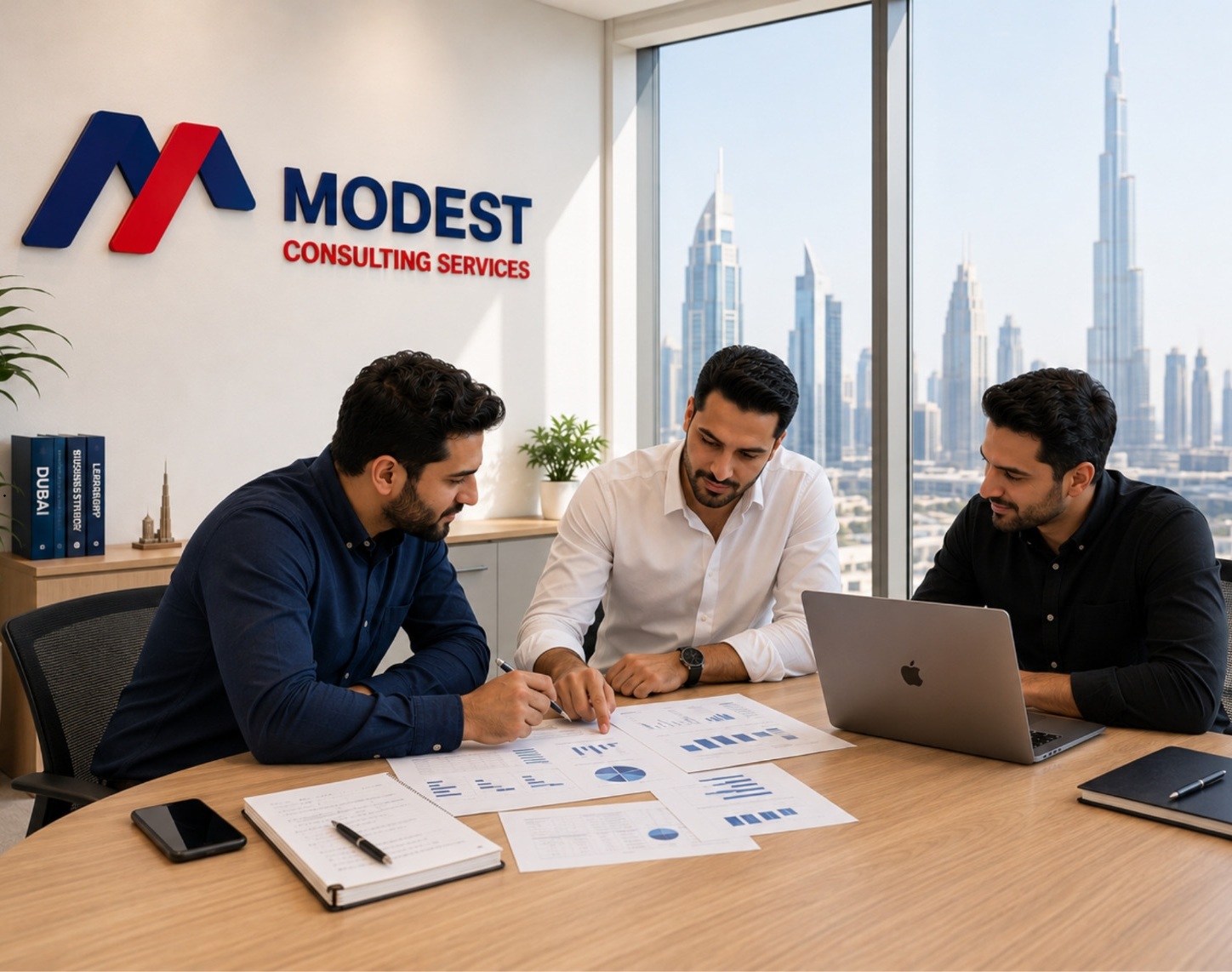 Modest UAE business setup consultancy team based in Dubai UAE